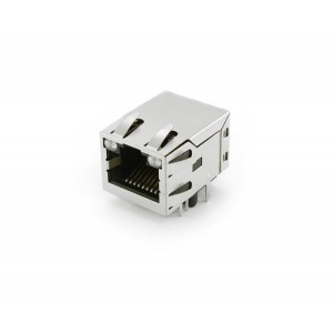 JD1-0002NL, Модульные соединители / соединители Ethernet 1000Base-T NonPoE 1-Port RJ45 THT