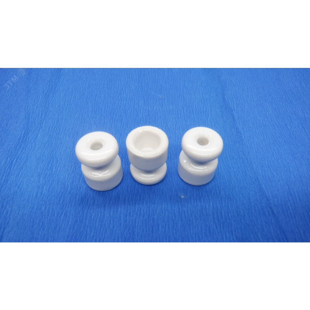 Изображение товара Изолятор ОП керамика белый 50 штук R1-551-01-50