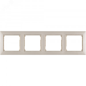 Рамка 4-м Valena горизонт. сл. кость 774354