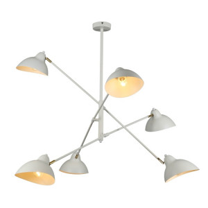 Люстра Hattie 4102-306 6 х Е14 40 Вт дизайн Б0055675