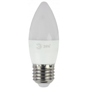 Лампа светодиодная ECO LED B35-6W-827-E27 (диод, свеча, 6Вт, тепл, E27) (10/100/5000) Б0020620