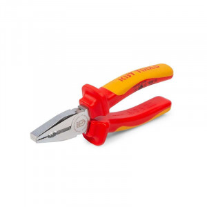 Пассатижи диэлектрические 160 мм серия Профи, для работ под напряжением до 1000 В, стандарт VDE, захват и удержание плоских и круглых деталей