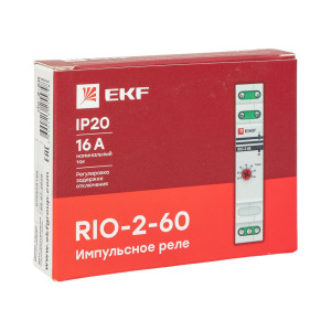 Импульсное реле с задержкой отключения RIO-2-60 (30-60 мин) PROxima rio-2-60