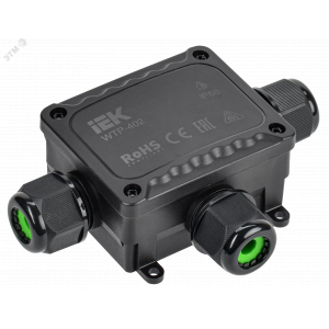 Коробка распред. герметичная WTP-402 3 ввода IP68 UWB10-T-450-41-03-68