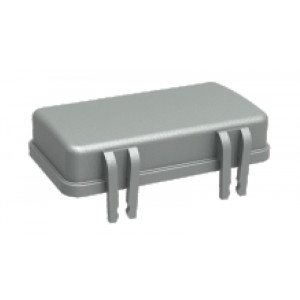 Защитная крышка D32A-CV-4C, Защитная крышка, типоразмер 32B, без уплотнителя, без защелок (упоры для двух защелок), материал корпуса: пластик