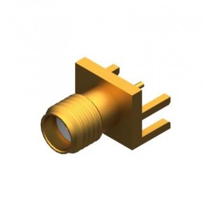 2985-6038, РЧ соединители / Коаксиальные соединители SMA F Edge Launch Conn RECEP. 50 OHMS