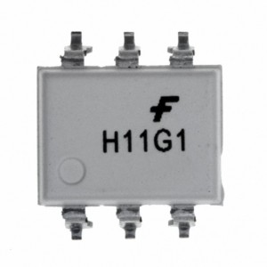 H11G1SM, Оптоизолятор 7.5кВ транзистор Дарлингтона c выводом базы 6SMD