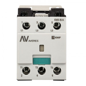 Контактор КМЭ 25А 400В АС AVERES ctr-s-25-00-400-av
