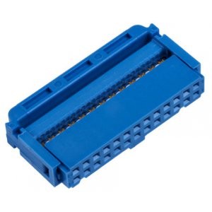 1-1658527-0, Разъем типа провод-плата, 2.54 мм, 26 контакт(-ов), Гнездо, Серия 622, IDC / IDT, 2 ряд(-ов)