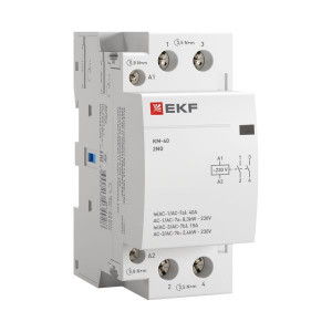 Контактор модульный КМ 40А 2NО (2 мод.) km-2-40-20