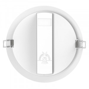Светильник светодиодный Eco Class Downlight DL 865 WT 13Вт 6500К IP44 1235лм ДВО даунлайт кругл. встраив. ультратонкий 4058075644250