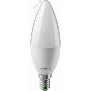 Лампа светодиодная 9вт OLL-C37-9-230-4K-E14-FR PRO 90-240В ОНЛАЙТ 31993