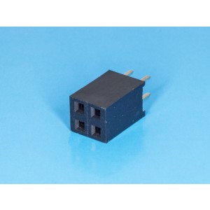 PBD-4, Разъем 2х 2 гнездо на плату