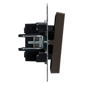 BRITE Выключ. 1-кл. прох. с инд. 10А ВС10-1-7-БрТБ бр. BR-V12-1-10-K45