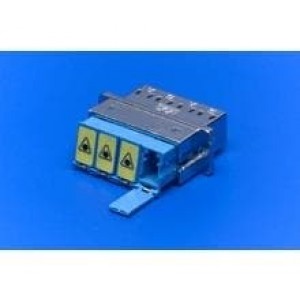 106123-0650, Волоконно-оптические соединители LC EMI QUAD ADAP GREEN REAR MNT SCREW