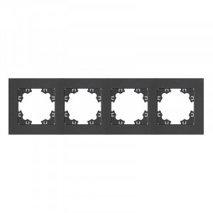 Рамка 4-м Афина универс. графит A0046-Gr