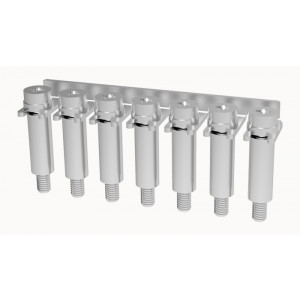 Соединительная перемычка FBRI6-RTK/S-07P-00Z(H), Соединительная перемычка, 7 полюсов, неизолированная, винтовая, для клемм: DCTK6