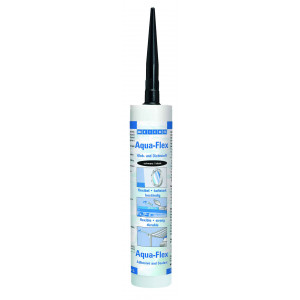 wcn13701310, 10021677 WEICON Aqua-Flex MS-Полимер (310 мл) для мокрых и влажных поверхностей, черный