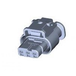 1488991-2, Автомобильные разъемы 3P FML ASSY SEAL STD B KEY NOCPA ALLOPEN