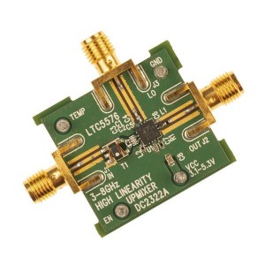 DC2322A, Радиочастотные средства разработки LTC5576 Demo Board 3GHz to 8GHz High Linearity Active Upconverting Mixer