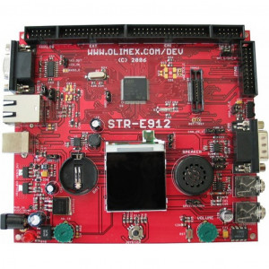 STR-E912, Отладочная плата на базе серии МК STR91x