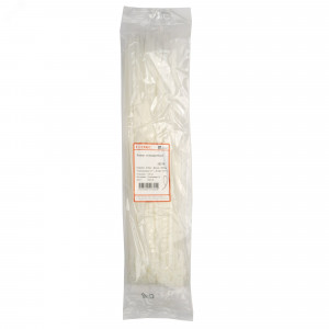 Хомут кабельный 4.8х360 полиамид бел. 25219SR