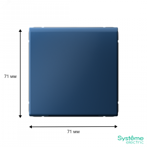 Вывод кабеля ArtGallery механизм аквамарин SE GAL001199