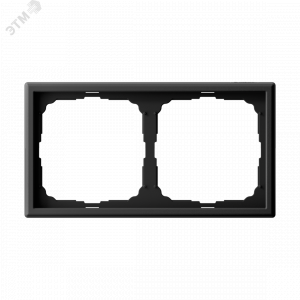 Рамка 2-м ArtGallery универс. карбон SE GAL001002