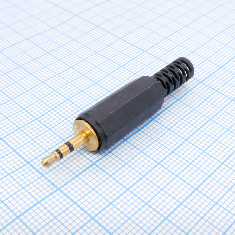 Изображение товара TRS 2.5 (micro plug) штекер gold