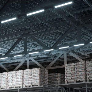 Светильник светодиодный WLF-1 20Вт 6500К IP20 1720лм 592х75х25мм ДПО линейный матов. рассеив. алюм. 144124318