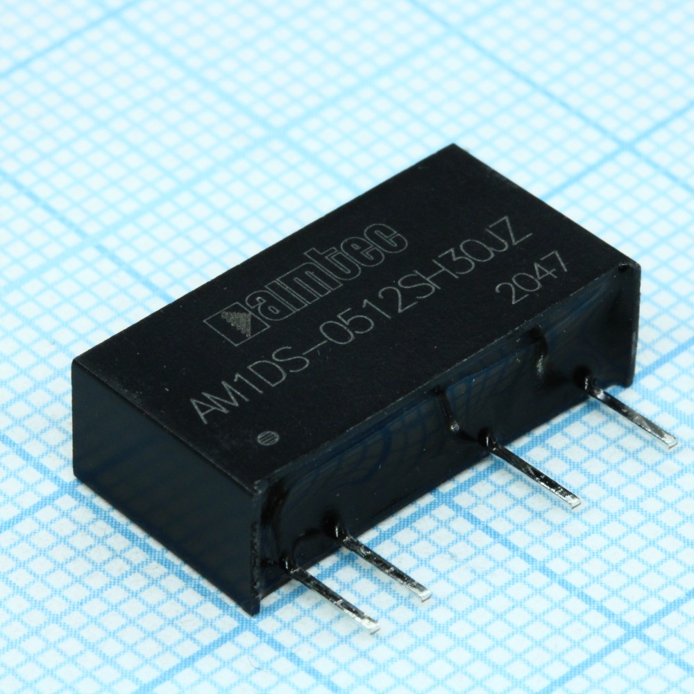 Изображение товара DC/DC преобразователь Aimtec AM1DS-0512SH30JZ 1 Вт 12 В SIP7
