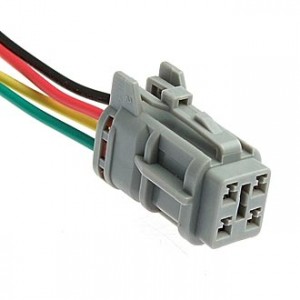DJ7041-1.8-21 (18AWG 200MM), Разъем авт. соединитель DJ7041-1.8-21 (18AWG 200 мм), 12/ 24 (DC) В розетка с проводом 20см