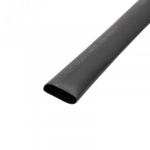 Трубка термоусадочная СТТК (2:1) 19.1/9.55, черная, двустенная клеевая термоусаживаемая трубка в метровой нарезке
