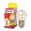 Лампа светодиодная LED-ШАР-deco 7Вт 230В Е27 3000К 630Лм прозрачная 4690612016320