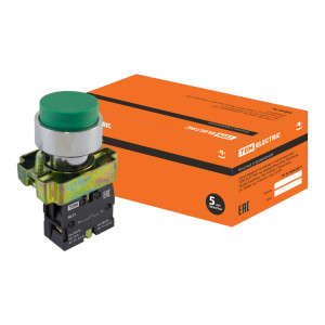 Кнопка BL31 без подсветки зеленый 1з SQ0704-0048