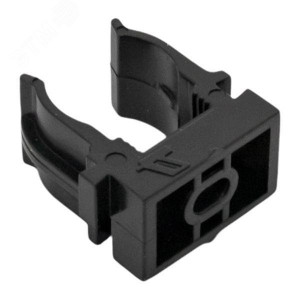 Крепеж-клипса для монтажного пистолета d16 мм (100 шт) черная Plast derjp-z-16-black