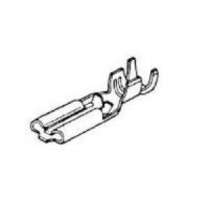 175411-1 (Mouser Reel), Автомобильные разъемы .110 REC 24-20 AWG Reel of 1000