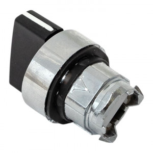 Исполнительный механизм переключателя ХB4 на 2 положения с фиксацией, без подсветки с короткой ручкой IP65 EKF XB4BD2F-65