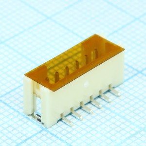 B6B-PH-SM4-TBT (LF)(SN), Pin Header, Wire-to-Board, 2 мм, 1 ряд(-ов), 6 контакт(-ов), Поверхностный Монтаж, Серия PH