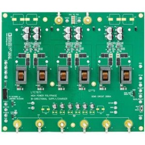DC2886A, Средства разработки интегральных схем (ИС) управления питанием 6-Phase 12V/48V Bidirectional Converter