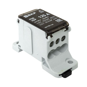 Клеммный блок распределительный КБР 125A EKF kbr125-rus