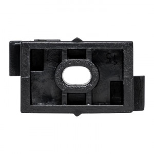 Крепеж-клипса для монтажного пистолета d16 мм (100 шт) черная Plast derjp-z-16-black