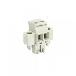 Розеточный разъем на кабель 8813 B/2 VL, Розеточный разъем, прямой, на кабель, шаг: 3.81 мм, 4 полюса, фиксация провода винтовая, исполнение: с маркировкой, 250V, 8А, цвет: серый