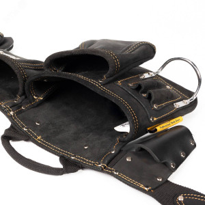 Сумка-пояс монтажника кожаная СК-12 серия DEAD BULL 78427