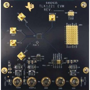 TLK1221EVM, Средства разработки сетей Ethernet  TLK1221EVM Eval Mod