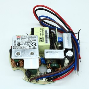 HBG-60-1050P, AC-DC, 57.8Вт, стабилизация тока, вход 90…295В AC, выход 1050мА/37...55В, изоляция 3750В AC, без корпуса 9926мм, -40…+70°С