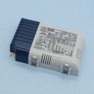 LCM-25, AC-DC, 25.2Вт, стабилизатор тока, вход 180…277В AC, 47…63Гц /254…375В DC, выход 350…1050мA/6…54В, ККМ, изоляция 3750В AC, в кожухе 105х68х23мм, -30…+85°С, димминг 3-в-1