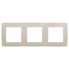 12-5003-02 Рамка на 3 поста, 2, слоновая кость (15/150/3000) Б0014762