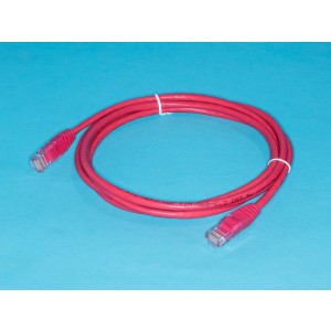 SC03-8P8C2-R, Патч-корд кат.5е, 2м, красный
