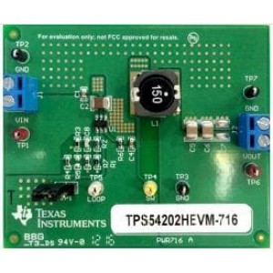 TPS54202HEVM-716, Средства разработки интегральных схем (ИС) управления питанием SETUP TPS54202HEVM-716 IN SAP